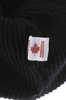 Lot 007 Watch Cap Heavy Rib Knit - Black Thumbnail