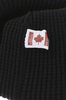Lot 006  Thermal Knit Cap Bulky Waffle - Black Thumbnail