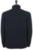 Donegal Turtle Neck Cashmere/Merino Wool - Navy Thumbnail