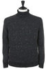 Donegal Turtle Neck Cashmere/Merino Wool - Charcoal Fleck Thumbnail