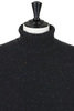 Donegal Turtle Neck Cashmere/Merino Wool - Carbone Fleck Thumbnail