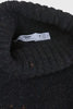 Donegal Turtle Neck Cashmere/Merino Wool - Carbone Fleck Thumbnail