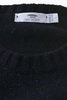 Donegal Crew Neck Cashmere/Merino Wool - Navy Thumbnail