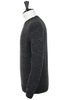 Donegal Crew Neck Cashmere/Merino Wool - Charcoal Thumbnail