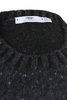 Donegal Crew Neck Cashmere/Merino Wool - Charcoal Thumbnail