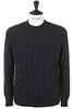 Aran Crew Neck Cashmere/Merino Wool - Inagh Thumbnail