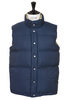 Italian Down Vest - Navy Thumbnail