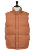 Italian Down Vest - Rust Thumbnail