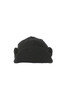 Recycle Wool W/Cap Earflap - Black Thumbnail