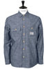 Chambray Vintage Work Shirt - Blue Thumbnail
