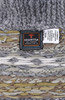 Hand Knit Fair Isle III Zipper Cardigan - Pearl Grey Thumbnail