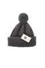 Double Cuff Fisherman Bobble Cap - Slate Thumbnail