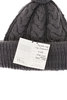 Double Cuff Fisherman Bobble Cap - Slate Thumbnail