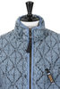 DO-GI SASHIKO BOA Fleece Reversible Blouson - Blue Thumbnail