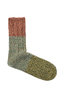 56 Yarn Asymmetry GOGH Grandrelle Yarn Socks - Red Thumbnail