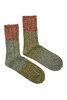 56 Yarn Asymmetry GOGH Grandrelle Yarn Socks - Red Thumbnail