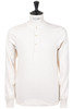 206 Good Originals Organic Cotton Long Sleeve Henley - Nature Thumbnail