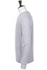 206 Good Originals Organic Cotton Long Sleeve Henley - Grey Thumbnail