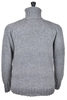 Hand Knit Turtleneck Pullover - Pearl Grey Thumbnail