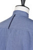 Stand Collar Work Shirt - Navy Thumbnail