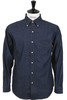 01-8112-81 Button Down Denim Shirt - One Wash Thumbnail