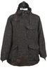 Over Parka Tweed Boucle - Dk Brown Thumbnail