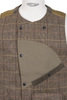 Moon Tweed 3 Layer Vest - Brown Thumbnail