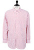 19th Century BD Shirt Cotton Seersucker - Red/White Thumbnail