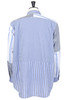 Combo Short Collar Shirt Candy Stripe Broadcloth - Navy Thumbnail