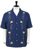 SS Shirt Embroidered - Indigo Thumbnail