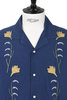 SS Shirt Embroidered - Indigo Thumbnail