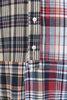 19th Century BD Shirt Cotton Square Patchwork Madras - Navy Thumbnail