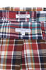 19th Century BD Shirt Cotton Square Patchwork Madras - Navy Thumbnail