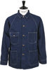 03-6140-81 1950's Coverall One Wash - Blue Thumbnail