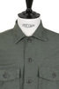 03-8045-16 Army Fatigue Shirt - Green Thumbnail
