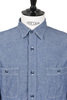 01-8070-84 Chambray Work Shirt - Blue Thumbnail