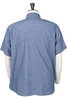 01-V8170-84 Short Sleeve Work Shirt Chambray - Blue Thumbnail