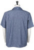 Mil Short Sleeve Chambray Shirt - Blue Thumbnail