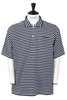 Polo Shirt PC Stripe - Navy Thumbnail