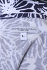 Polo Shirt Floral Pique - Navy Thumbnail