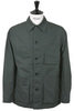 ADN Jacket Cotton Linen Gabardine - Green Thumbnail