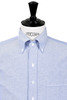 Button Down Oxford Shirt -  Mid Blue Thumbnail