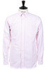 Ticking Stripe Button Down Oxford Shirt - Pink Thumbnail