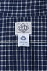 No.6 Shirt Cotton/Linen Check 1 - Indigo Thumbnail
