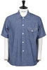 New Basic Shirt S/Sleeve Classic Chambray - Indigo Thumbnail