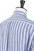 Cotton/Ramie Cabana Stripe Button Down - Blue Thumbnail