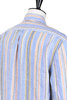 Linen Awning Stripe Button Down - Blue Thumbnail