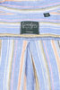 Linen Awning Stripe Button Down - Blue Thumbnail