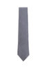 Neck Tie Stripe Linen Silk - BlueGrey Thumbnail