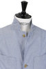 Patch Pocket Jacket Ox Stripe - Blue Thumbnail